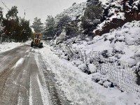Άμεσες παρεμβάσεις του Δήμου Φαιστού για τις χιονοπτώσεις