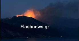 Πυρκαγιά στο Σέλινο - Συνελήφθη ο υπαίτιος της φωτιάς στο Προδρόμι