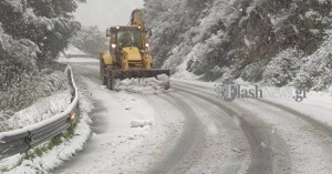 Ποιοι δρόμοι της Κρήτης κλείνουν λόγω χιονόπτωσης