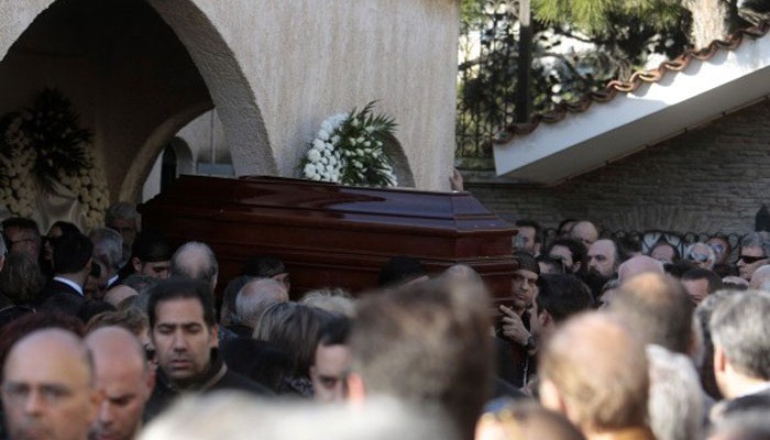 Έκαναν κηδεία για τον Γ.Ξυλούρη και στα Ανώγεια παράλληλα με την Αθήνα