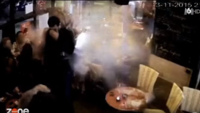 Βίντεο-σοκ: Η επίθεση αυτοκτονίας του Αμπντεσλάμ στο Παρίσι