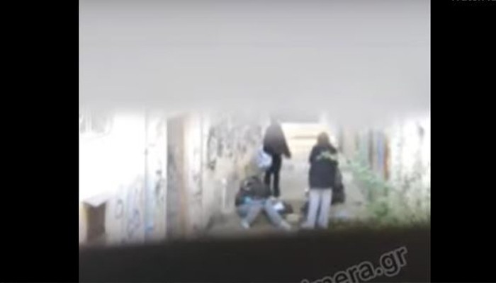 Κέρκυρα: Μαθητές κάνουν χρήση ναρκωτικών στη μέση του δρόμου (βιντεο)