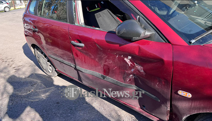 Τροχαία ατύχημα στα Χανιά - Συγκρούστηκε δίκυκλο με αμάξι