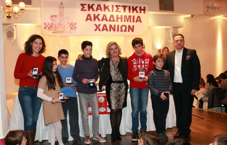 Σκάκι: Βραβεύσεις και κοπή πίτας της Σ.Α. Χανίων (photos)