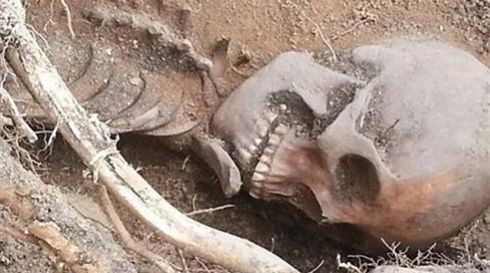 Βρέθηκε ανθρώπινος σκελετός θαμμένος πριν απο 20 χρόνια