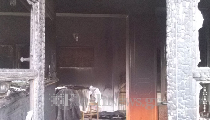 Πυρκαγιά σε σπίτι στα Κουνουπιδιανά (φωτο)