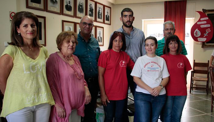 Μεγάλη η συμμετοχή στην εθελοντική αιμοδοσία στο Δημαρχείο Χανίων