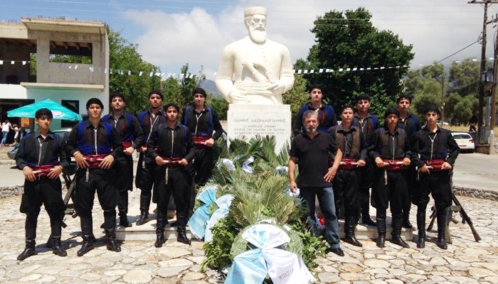 Τίμησαν την Επανάσταση Δασκαλογιάννη στην Ανώπολη Σφακίων (βίντεο + φωτο)