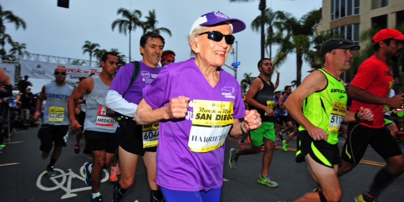 Σούπερ γιαγιά: 92χρονη τερμάτισε σε μαραθώνιο!