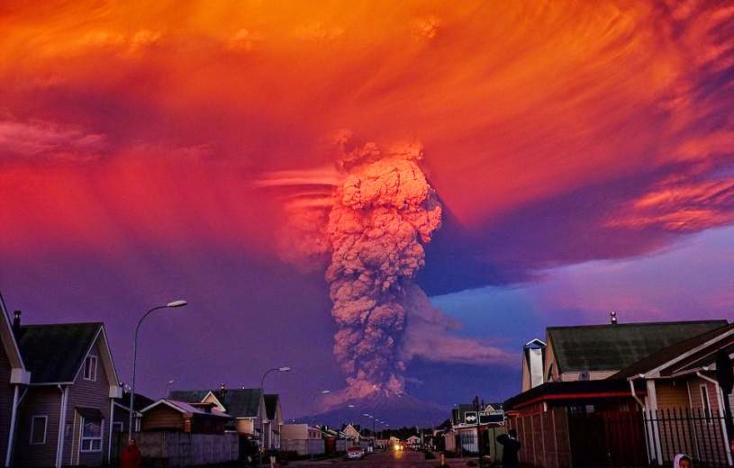 Η έκρηξη του ηφαιστείου Calbuco σε ένα βίντεο!