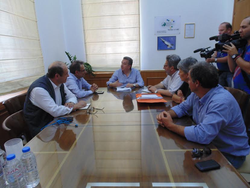 Η συνεργασία της Περιφέρειας Κρήτης και ΕΡΤ στο επίκεντρο συνάντησης