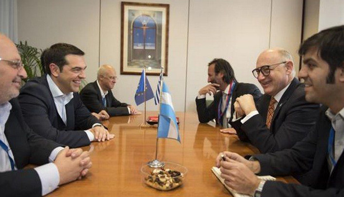 Ο Τσίπρας συναντάται με τον υπουργό Εξωτερικών της Αργεντινής