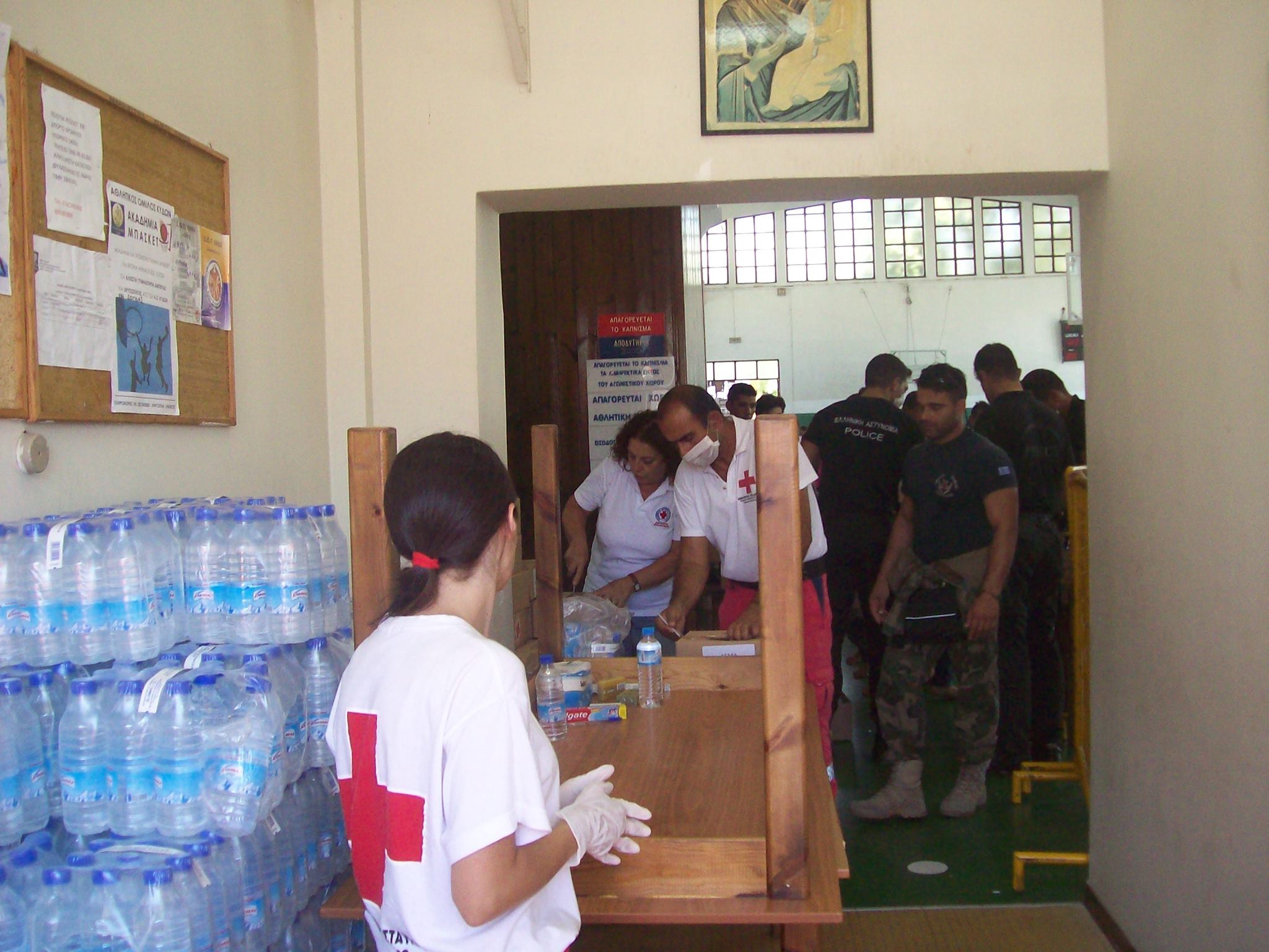 Ορκωμοσία 170 εθελοντών Σαμαρειτών στον Ερυθρό Σταυρό Χανίων