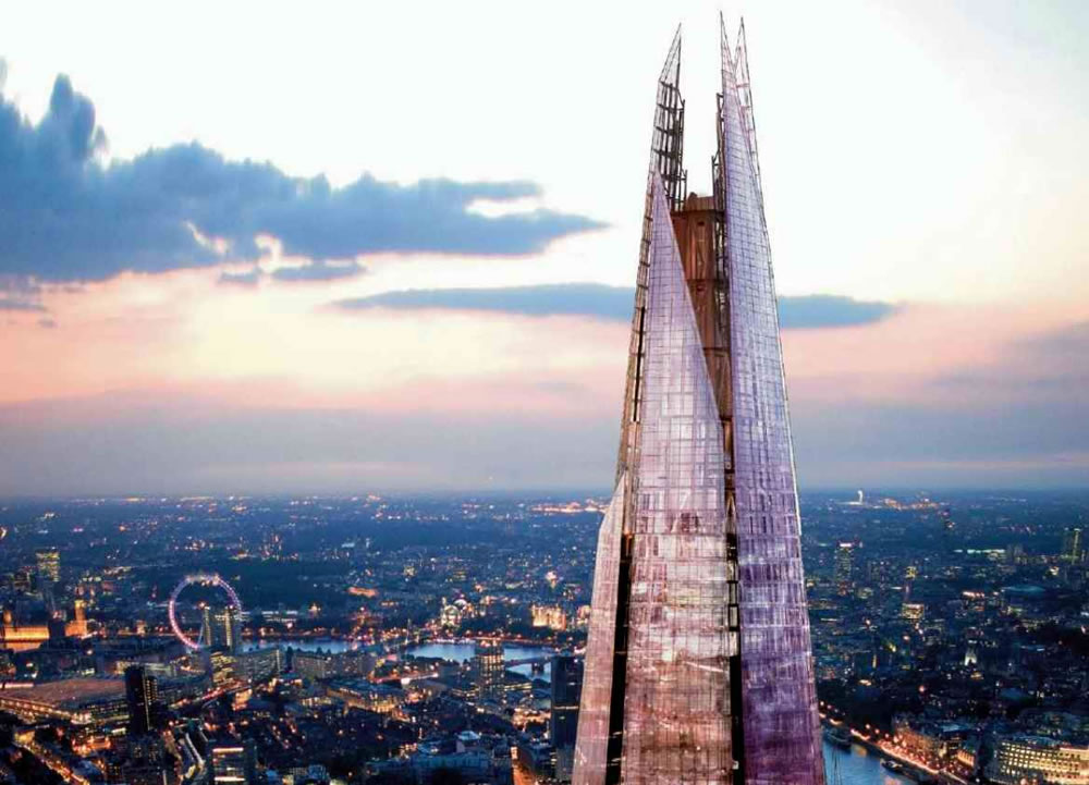 Πυρκαγιά στον ουρανοξύστη Shard στο Λονδίνο