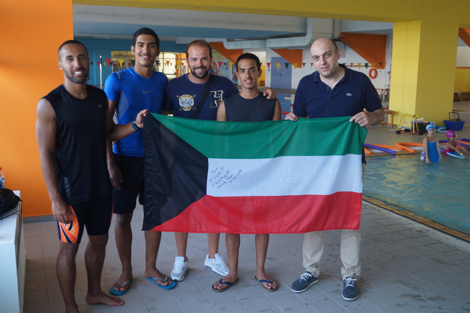 Με αθλητές τριάθλου από το Κουβέιτ ο Αντιδήμαρχος Αθλητισμού