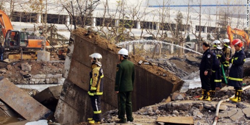 Κίνα: 17 νεκροί από την κατάρρευση κτιρίου