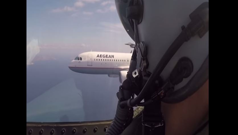 Αναχαίτιση αεροσκάφους από F16 της 115Π.Μ – Βίντεο της επιχείρησης Renegade