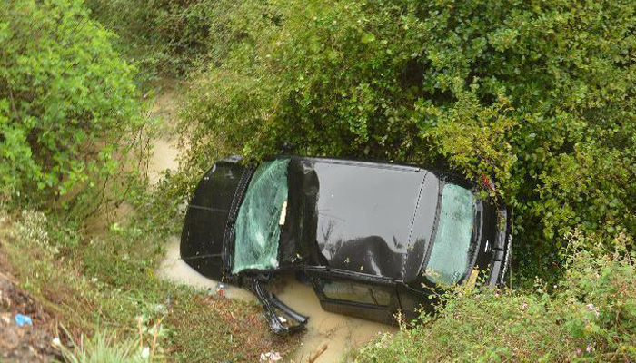 Αυτοκίνητο έπεσε σε χαντάκι στον Αποκόρωνα – Στο Νοσοκομείο η οδηγός (φωτο)