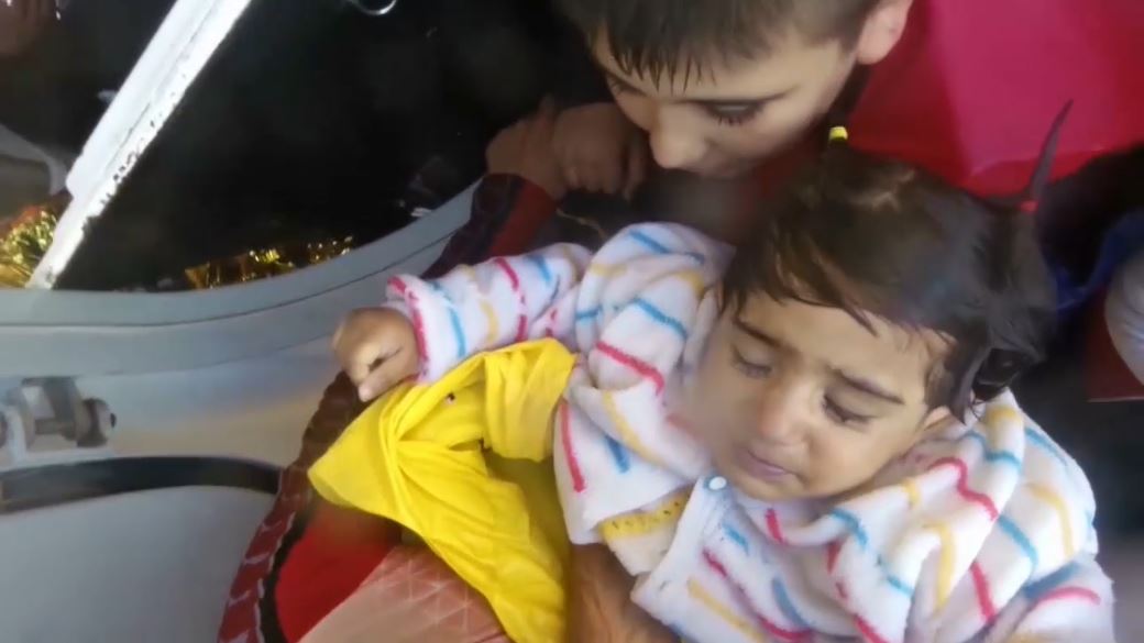 Βίντεο του λιμενικού από την επιχείρηση διάσωσης προσφύγων στη Λέσβο