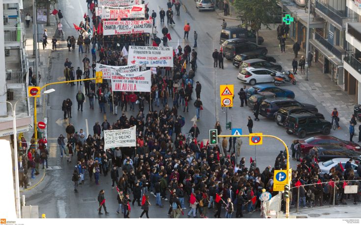 Ολοκληρώθηκε η πορεία στη μνήμη του Αλέξανδρου Γρηγορόπουλου σε Θεσσαλονίκη