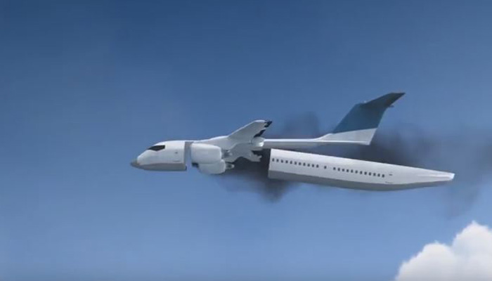 «Αποσπώμενη καμπίνα»: Είναι η απάντηση στα αεροπορικά δυστυχήματα; (βίντεο)