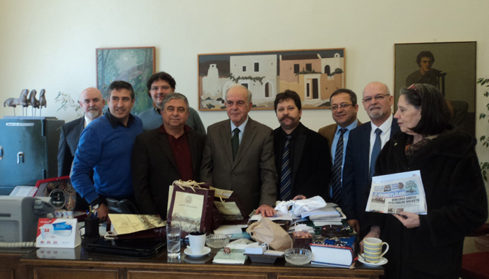 Αντιπροσωπεία Τουρκοκρητικών συναντήθηκε με τον Δήμαρχο Ηρακλείου