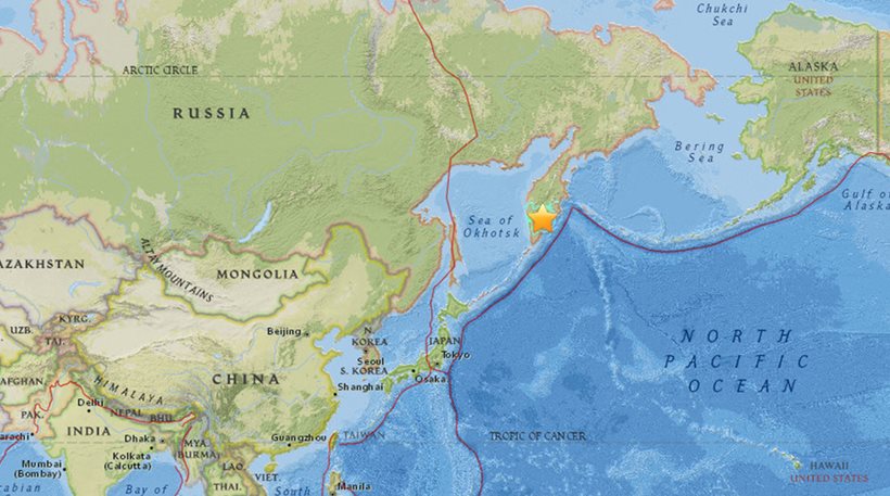 Σεισμός 7 Ρίχτερ στην ανατολική Ρωσία