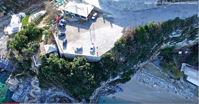 Πετώντας με drone πάνω από το Μυλοπόταμο Πηλίου