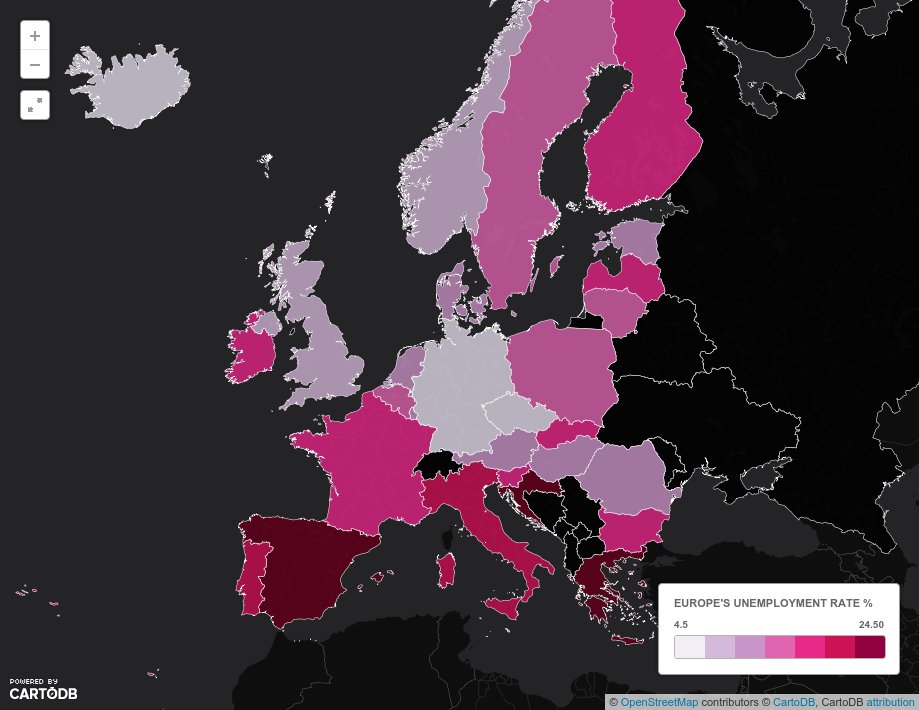 O χάρτης της ανεργίας στην Ευρώπη: Ο Νότος διαλύεται-H Γερμανία σαρώνει