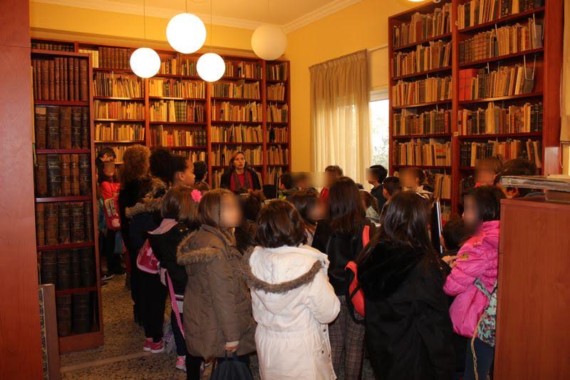 Ξενάγηση μαθητών στο Δημαρχείο Χανίων