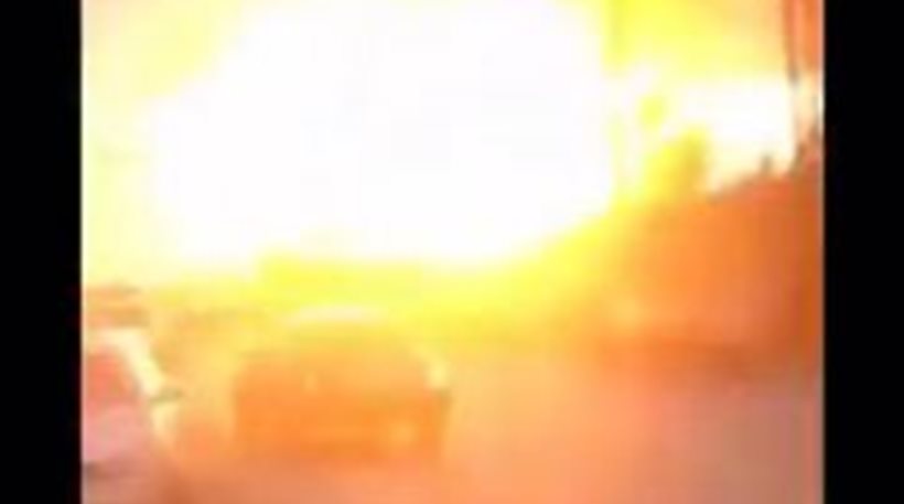 Δείτε την στιγμή της έκρηξης σε βενζινάδικο στην Ρωσία (βίντεο)