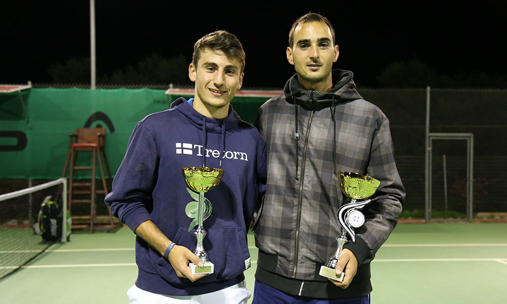 Τένις: Νικητές στα διπλά Καζανίδης-Τσιρανίδης