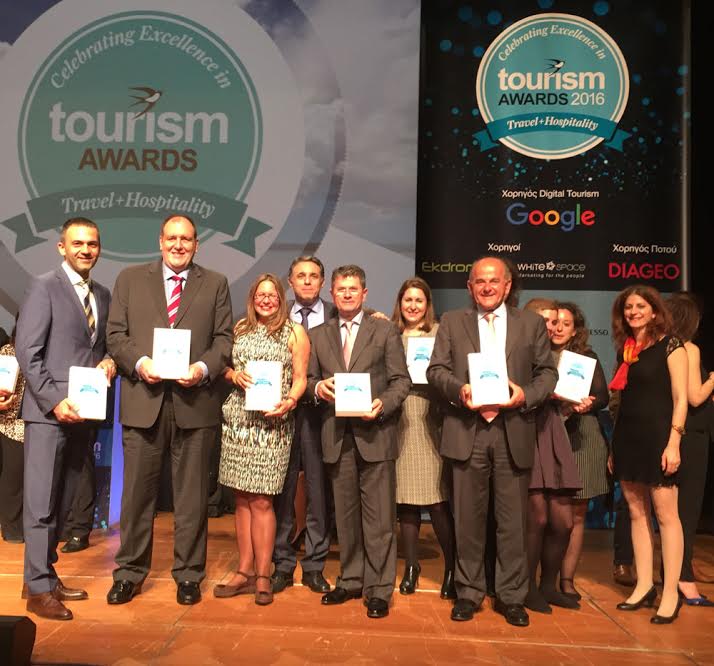 Χρυσές διακρίσεις του Ομίλου Ν.Δασκαλαντωνάκη – Grecotel στα Tourism Awards