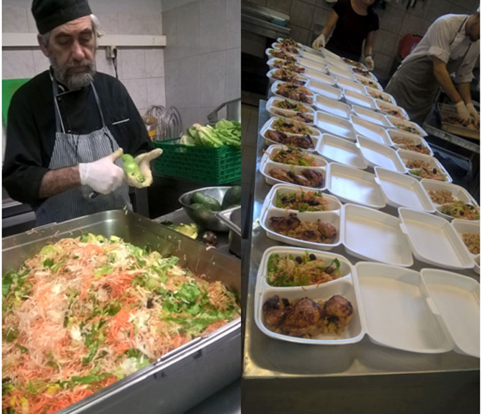 Φοιτητές του ΜΑΙΧ ετοίμασαν γεύμα 150 μερίδες για την Κοινωνική Κουζίνα