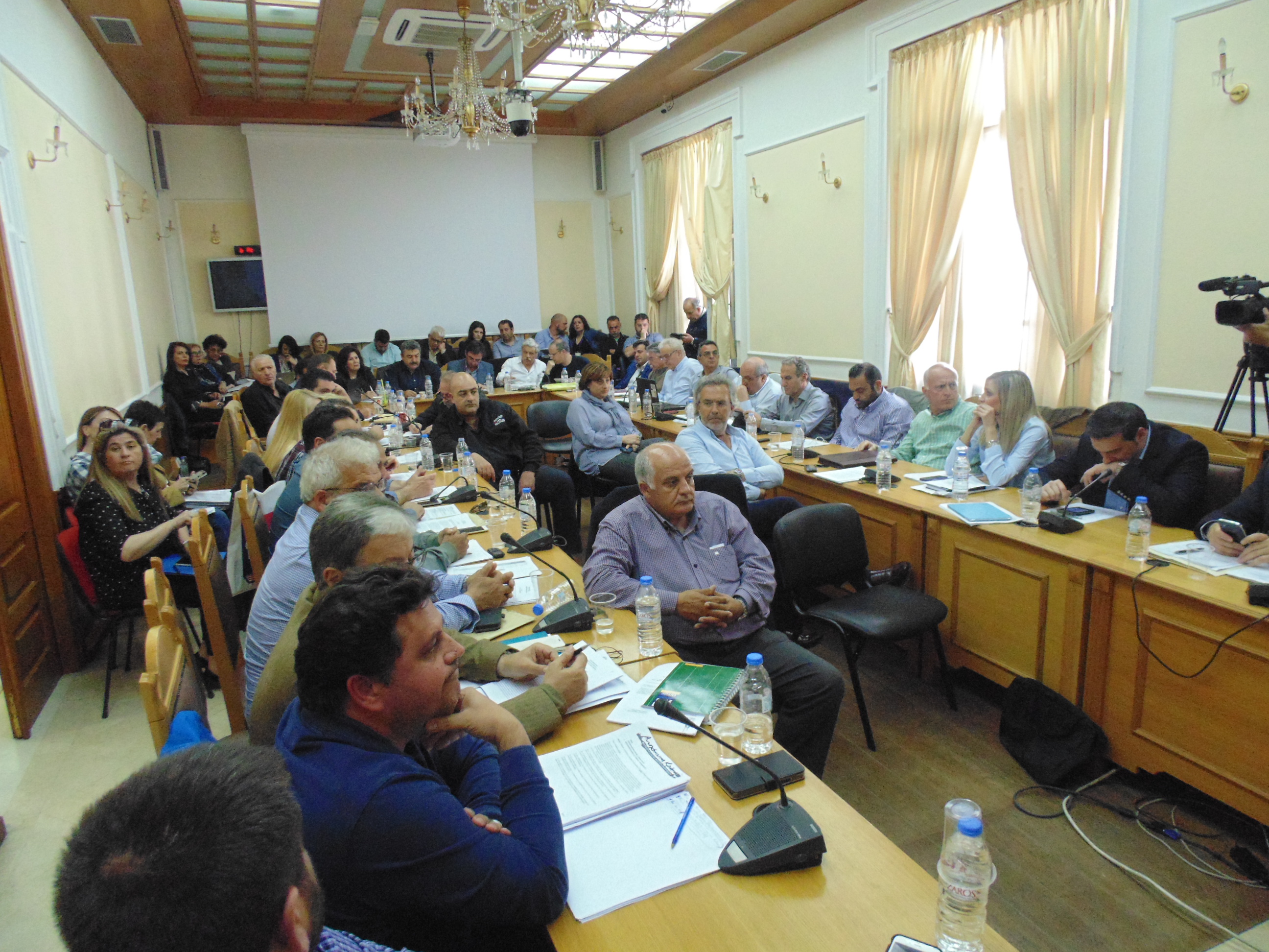 Συνεδρίαση Περιφερειακού Συμβουλίου Κρήτης Τρίτη 12 Απριλίου 2016