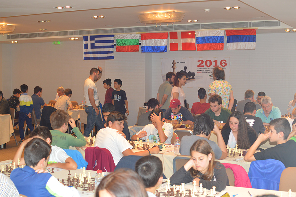 Ολοκληρώθηκε χθες το 17ο Διεθνές Σκακιστικό Τουρνουά Ηρακλείου