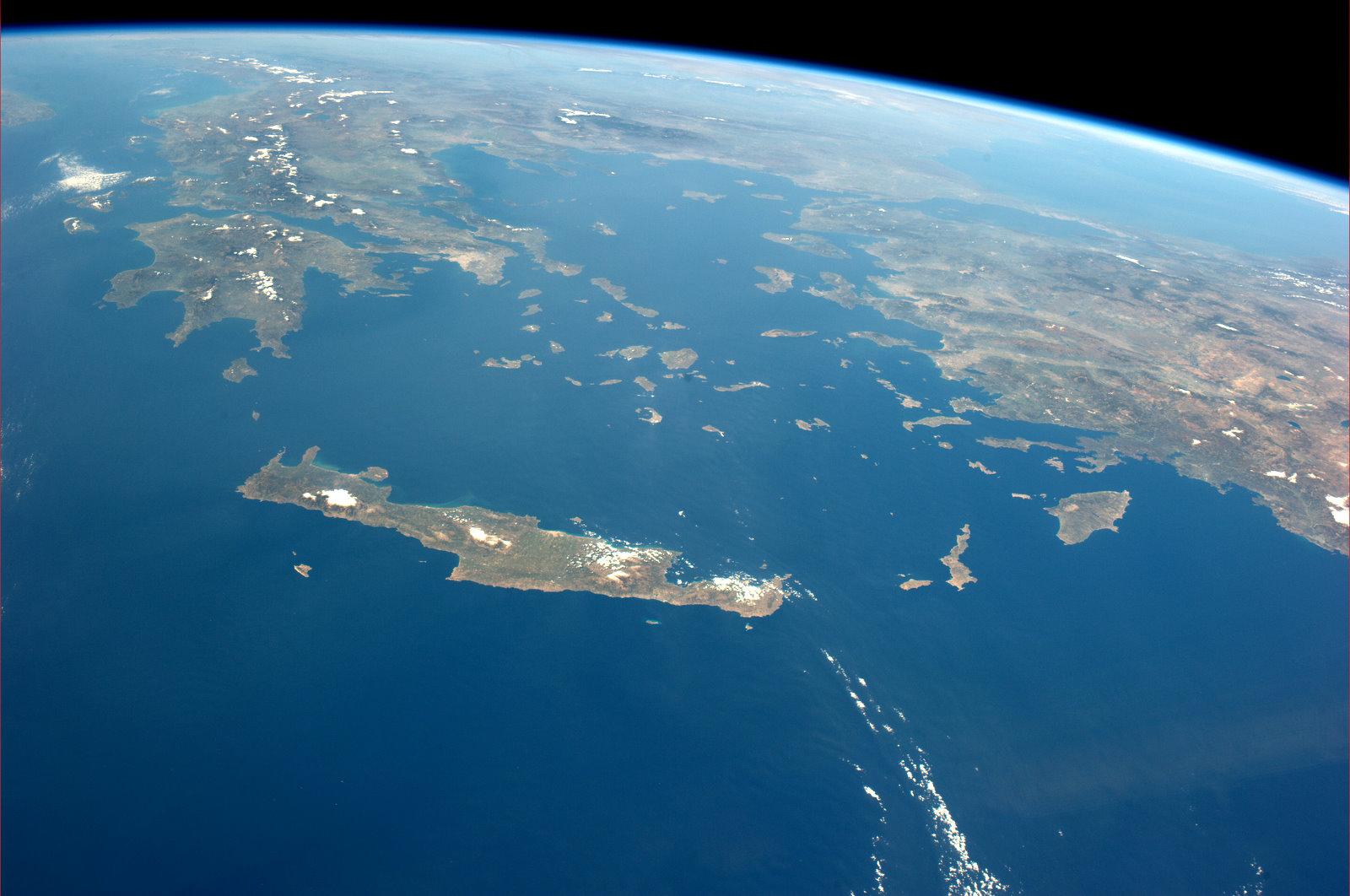 Αστροναύτης έστειλε χαιρετίσματα στην Κρήτη από το διάστημα