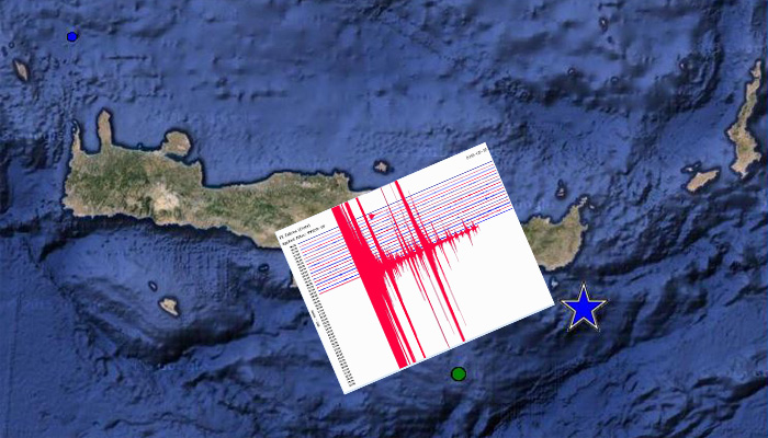 Ισχυρή σεισμική δόνηση “κούνησε” την Κρήτη