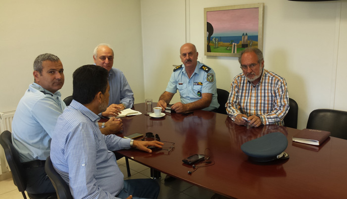 Επίσκεψη Του Αστυνομικού Διευθυντή Ηρακλείου στον Δήμο Βιάννου