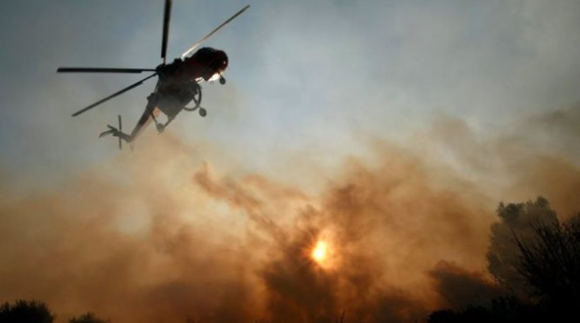 Μεγάλη φωτιά στο ΧΥΤΑ Αγίου Νικολάου – Επιχειρεί και ελικόπτερο