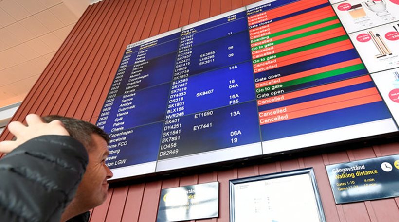 Σουηδία – SAS: Ταλαιπωρία για 27.000 επιβάτες – Ακυρώθηκαν 230 πτήσεις
