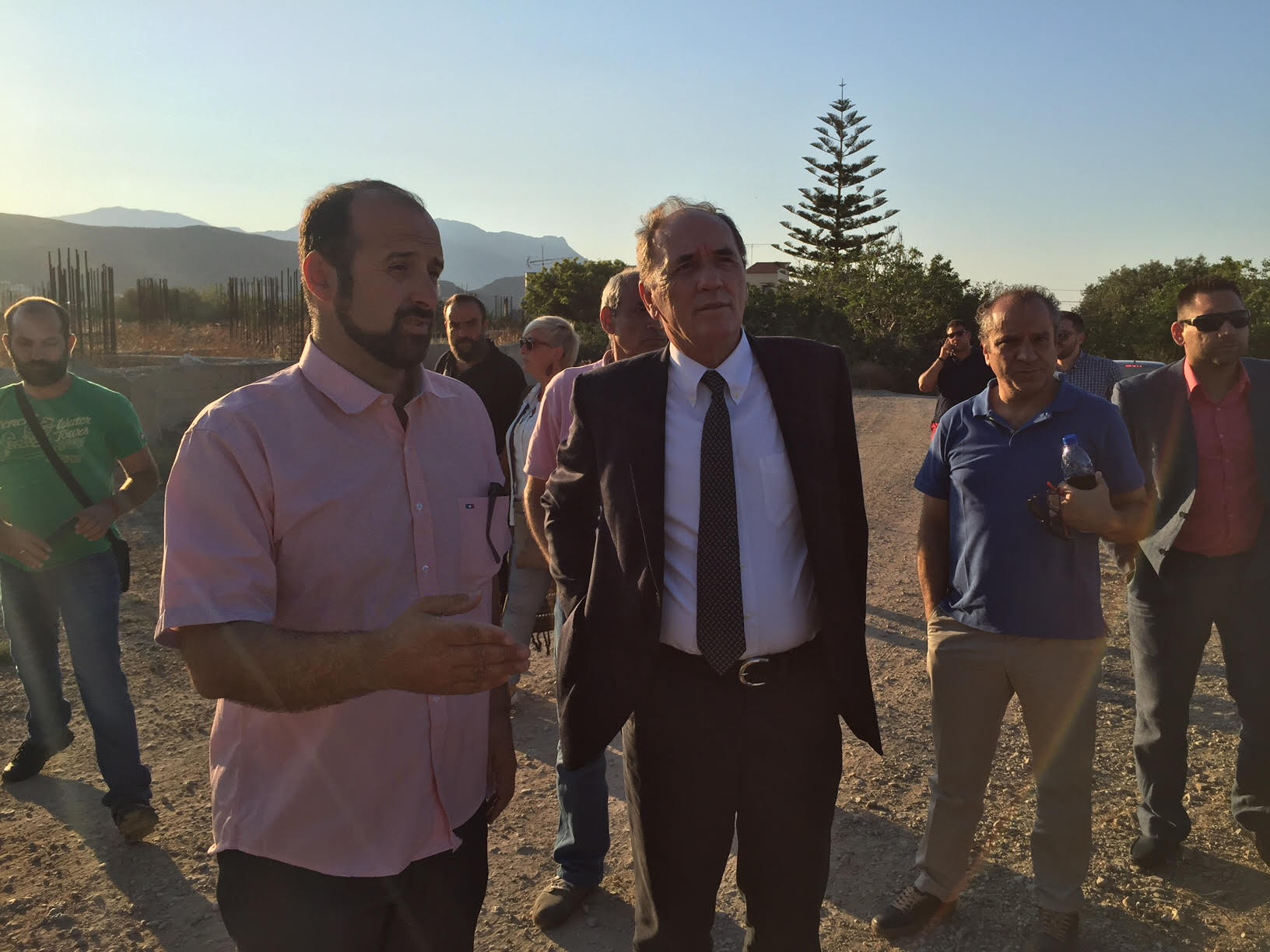Με υποσχέσεις στην Κίσαμο ο Υπουργός Γιώργος Σταθάκης