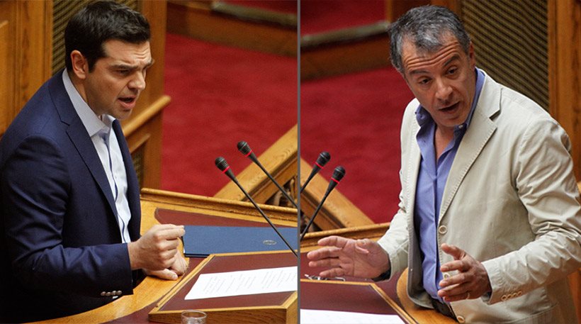 Σκληρή σύγκρουση Θεοδωράκη-Τσίπρα για τις offshore των υπουργών