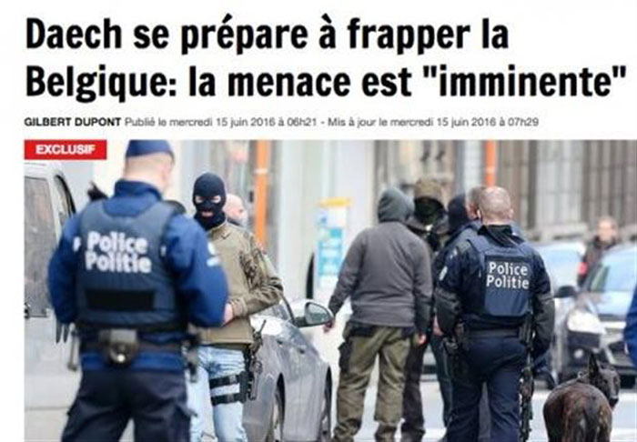 Διεθνή ΜΜΕ: Τζιχαντιστές θα χτυπήσουν σε Βέλγιο-Γαλλία