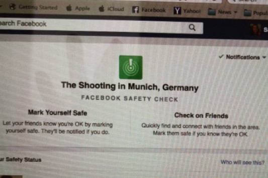 Επίθεση στο Μόναχο: Το Facebook ενεργοποίησε το Safety Check