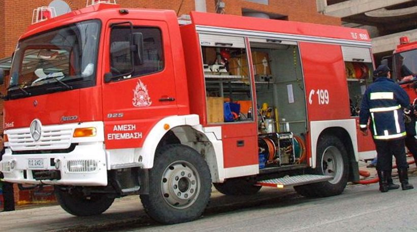 Τα ελαστικά σε πυροσβεστικό όχημα άλλαξε ο δήμος Σφακίων