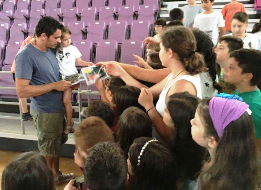 Χαρίσης και Μανιού στο Summer Sport Camp του δήμου Ηρακλείου