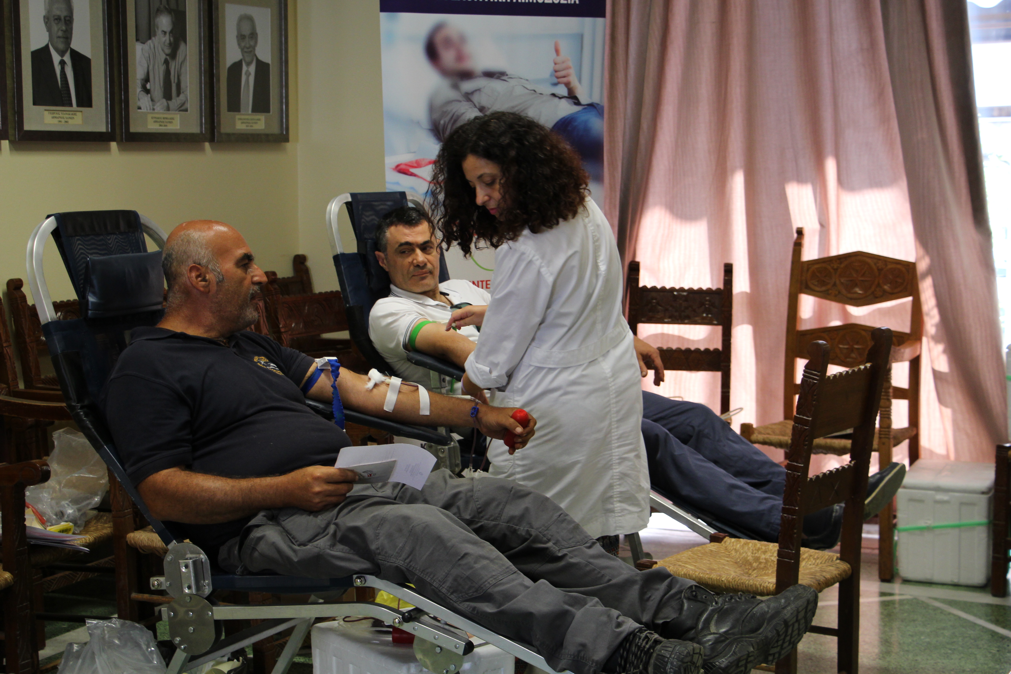 Με επιτυχία η εθελοντική αιμοδοσία στον Δήμο Χανίων