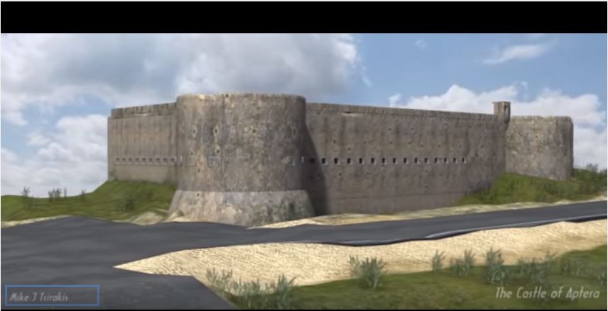 Το κάστρο στα Απτέρα σε 3D αναπαράσταση (βίντεο)