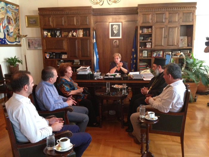 Συνάντηση της Μαρίας Λιονή με την Πρόεδρο Ελλην. Εθνικής Επιτροπής UNESCO